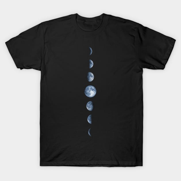 Moon Phases T-Shirt by tainanian